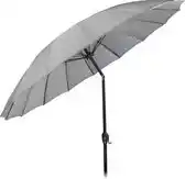 Bol.com MaxxGarden parasol - Luxe tuin en balkon parasol - 270 cm - Grijs aanbieding