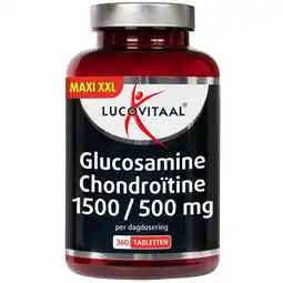 Etos Lucovitaal Glucosamine Chondroïtine 1500/500 mg Tabletten 360 stuks aanbieding