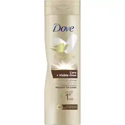 Etos Dove Tanning Lotion Medium-Dark 250 Ml aanbieding