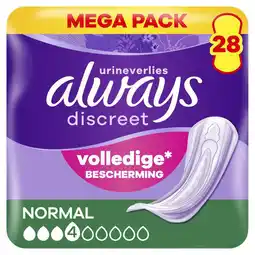 Etos Always Inlegkruisjes Discreet Normal Mega Pack 28 stuks aanbieding
