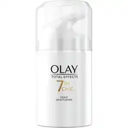 Etos Olay Total Effects Nachtcrème 50 ML aanbieding