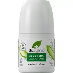 Etos Dr. Organic Aloe Vera Deodorant Roller 50 ML aanbieding