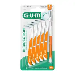 Etos GUM Bi-Direction iso 2 Ragers 6 stuks aanbieding