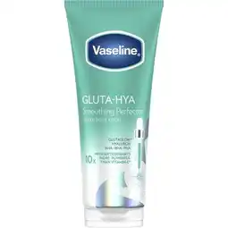 Etos Vaseline Gluta-Hya Smoothing Perfector 200 Ml aanbieding