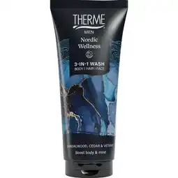 Etos Therme Men 3-In-1 Nordic Wellness 3-in-1 Douchegel 200 ML aanbieding
