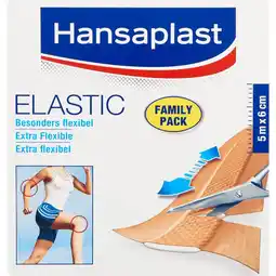 Etos Hansaplast Elastic Family Pack 5 M x 6 CM aanbieding
