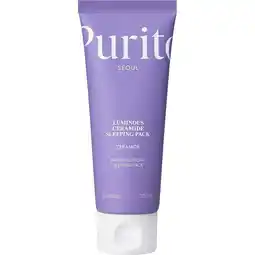 Etos PURITO Luminous Ceramide Sleeping Pack 100 ML aanbieding