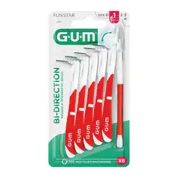 Etos GUM Bi-Direction iso 1 Ragers 6 stuks aanbieding