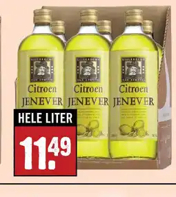 Dirck 3 Gijsbrecht van Aemstel Citroen Jenever HELE LITER aanbieding