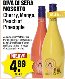 Dirck 3 Diva di Sera Moscato Pineapple 75 cl aanbieding