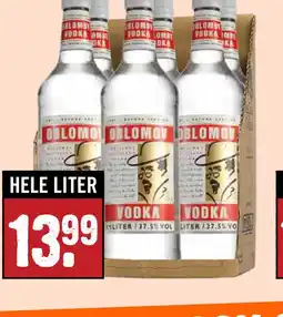 Dirck 3 Oblomov Vodka HELE LITER aanbieding