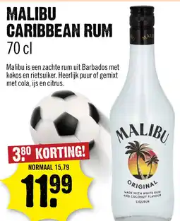 Dirck 3 Malibu Cocos Rum 70 cl aanbieding