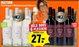 Dirck 3 Maturo Pinot Grigio 75 cl aanbieding