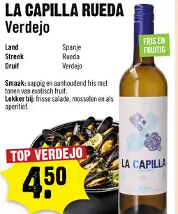 Dirck 3 La Capilla Rueda Verdejo 75 cl aanbieding