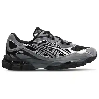 Foot Locker Asics GEL-NYC Sneakers Heren - Zwart - Maat 45 - Suède aanbieding