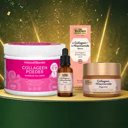 Holland & Barrett De Tuinen + H&B Collageen Bundel - Dagcrème, Serum & Collageen Poeder aanbieding