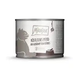 Zooplus 6x200g MjAMjAM heerlijk paard op gestoomde pompoen nat kattenvoer aanbieding