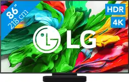 Coolblue LG 86 QNED86 EVO 4K (2025) + Sonos Beam Gen2 Zwart aanbieding