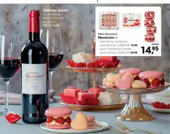 HANOS Chateau Amour Of M&A Macarons Macacarons aanbieding