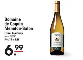 Sligro Domaine De Coquin Menetou-Salon Loire, Frankrijk aanbieding