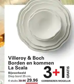 Sligro Villeroy & Boch Borden en kommen aanbieding