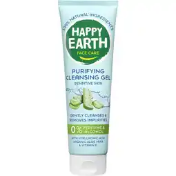 Etos Happy Earth 100% Natuurlijke Face Care Purifying Cleansing Gel 150 ML aanbieding