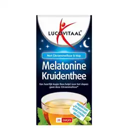 Etos Lucovitaal Melatonine Kruidenthee Zakjes 20 stuks aanbieding