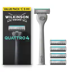 Etos Wilkinson Quattro Valuepack aanbieding
