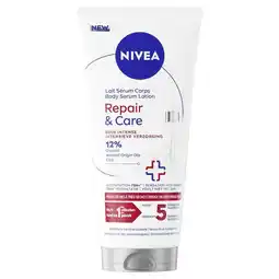 Etos NIVEA Repair & Care Body Serum Lotion 200 ML aanbieding
