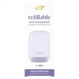 Etos Dove Violet Antiperspirant Deodorant Refillable Starter Kit aanbieding