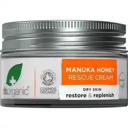 Etos Dr. Organic Manuka Honey Rescue Cream 50 ML aanbieding