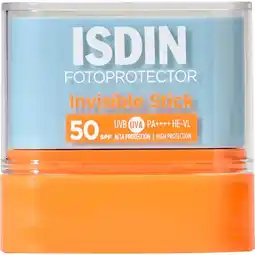 Etos ISDIN Invisible Zonnebrand Stick SPF50 10 gram aanbieding
