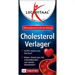 Etos Lucovitaal Cholesterol Verlager Tabletten 60 stuks aanbieding