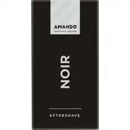 Etos Amando Noir Aftershave 50 ML aanbieding