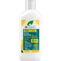 Etos Dr. Organic Skin Clear 5 In 1 Toner 200 ML aanbieding