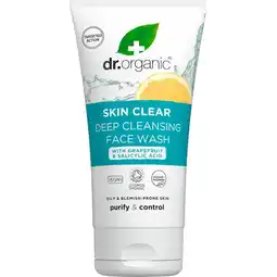 Etos Dr. Organic Skin Clear Face Wash 125 ML aanbieding
