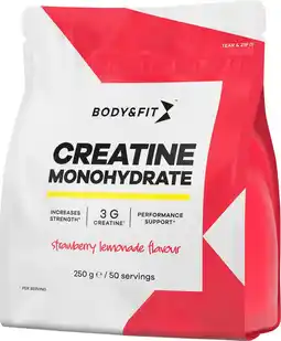 Etos B&F creatine mono straw lemonade 250gr aanbieding