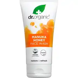 Etos Dr. Organic Manuka Honey Gentle Face Wash 150 ML aanbieding