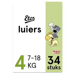 Etos Etos Woezel & Pip Luiers Maxi Maat 4 aanbieding