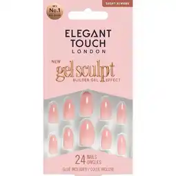 Etos Elegant Touch Gel Sculpt Rose LatteKunstnagels 24 stuks aanbieding