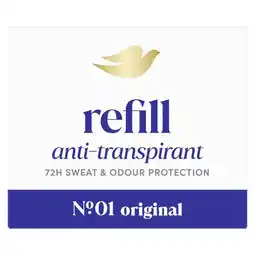 Etos Dove Original Antiperspirant Deodorant Refill 35 ML aanbieding