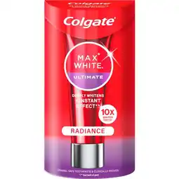 Etos Colgate Max White Ultimate Whitening Tandpasta - 75 ML aanbieding