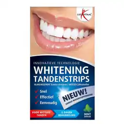 Etos Lucovitaal Whitening Tandenstrips 5 stuks aanbieding