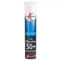 Etos Lucovitaal Multi 50+ Mangosmaak Bruistabletten 20 stuks aanbieding