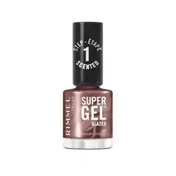 Etos Rimmel London Super Gel Scented Glazed Nails nagellak122 Dreamy Drizzle 12 ML aanbieding