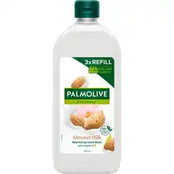 Etos Palmolive Naturals Melk en Amandel Handzeep Navul Fles 750 ML aanbieding