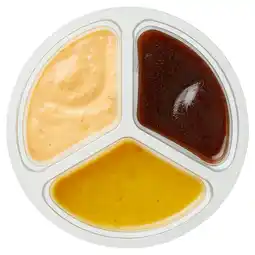PLUS PLUS Trio BBQ saus Amerikaans aanbieding