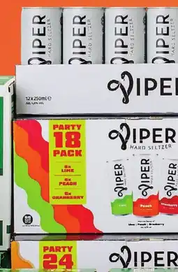 Sligro Viper Hard Seltzer aanbieding