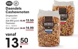 Sligro Daendels Cashewnoten aanbieding