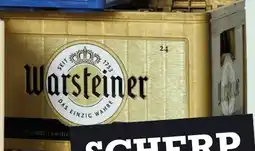 Sligro Warsteiner Pils aanbieding